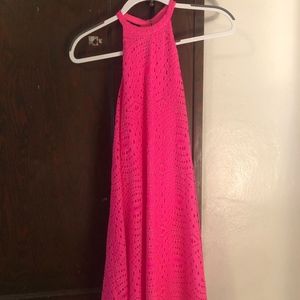 Lilly Pulitzer Bright Pink Shift Dress
